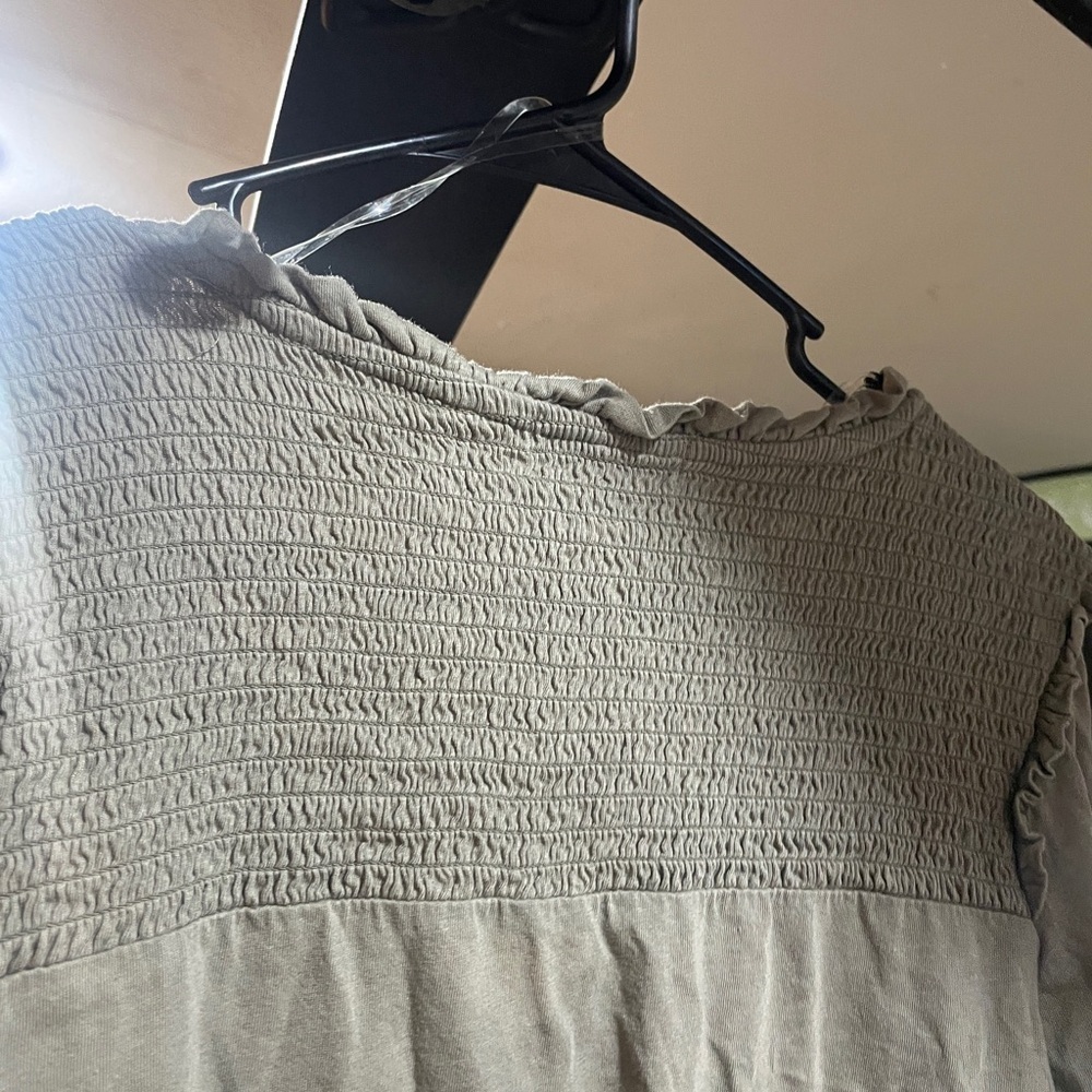 Angels Long Sleeve Ruffled Blouse - Picture 4 of 7